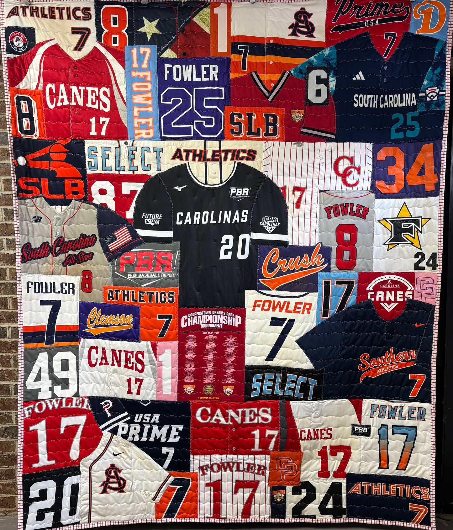 Travel Baseball/PBR Quilt