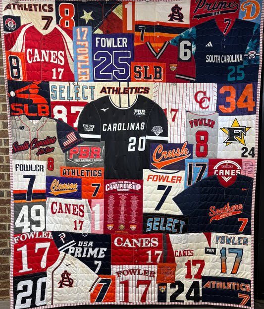 Travel Baseball/PBR Quilt