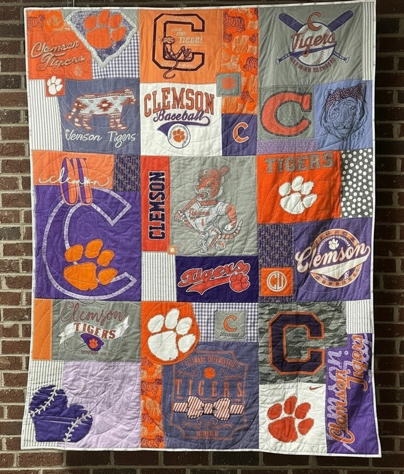 Clemson Baseball Quilt